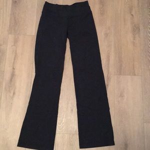 LuluLemon Straight leg Yoga Pants Black -6